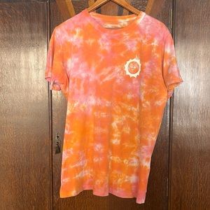 Sold - Big Bud Press Tie-dye Shirt, pink and orange